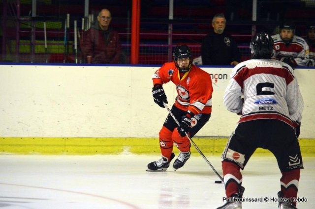 Photo hockey match Besançon - Metz le 14/03/2026