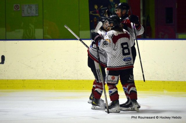 Photo hockey match Besançon - Metz le 14/03/2026