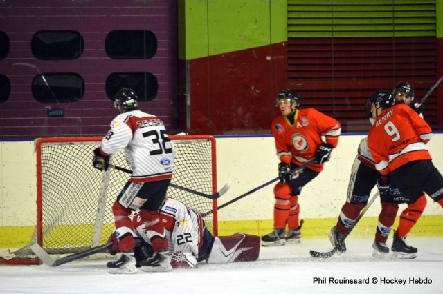 Photo hockey match Besançon - Metz le 14/03/2026