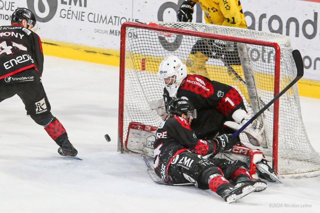Photo hockey match Amiens  - Rouen le 17/03/2026