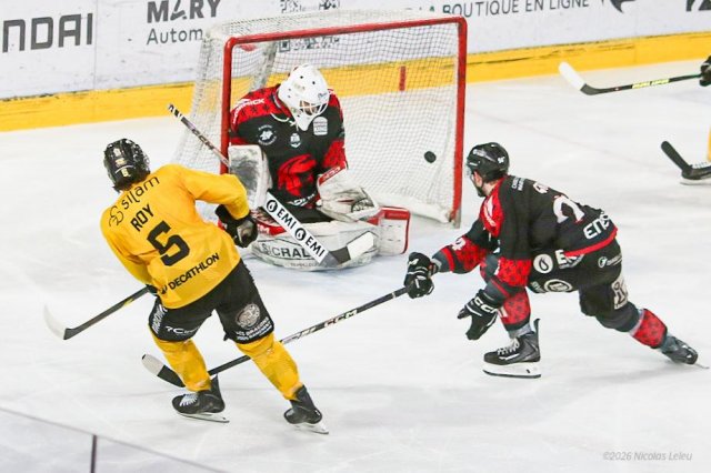 Photo hockey match Amiens  - Rouen le 17/03/2026