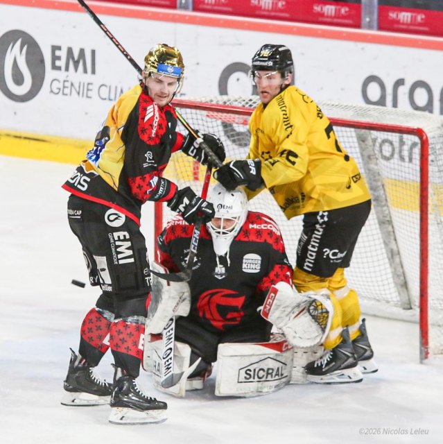 Photo hockey match Amiens  - Rouen le 17/03/2026