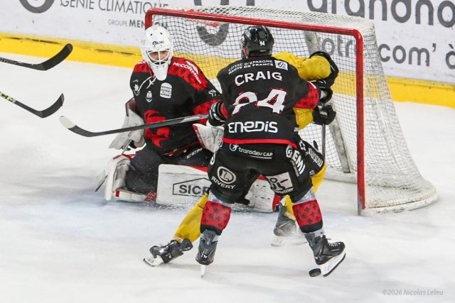 Photo hockey match Amiens  - Rouen le 17/03/2026