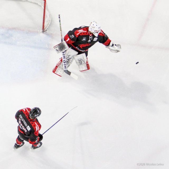 Photo hockey match Amiens  - Rouen le 18/03/2026