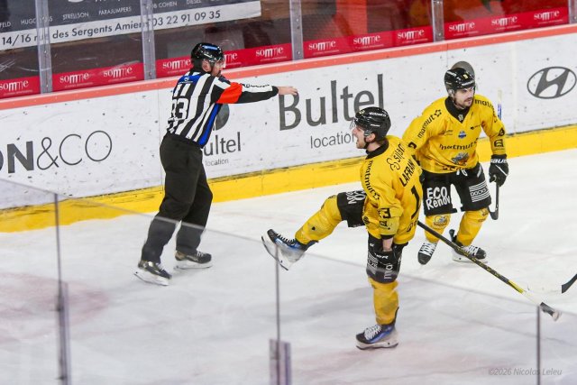 Photo hockey match Amiens  - Rouen le 18/03/2026