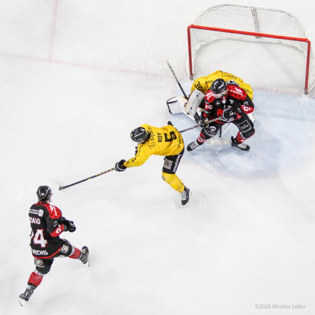 Photo hockey match Amiens  - Rouen le 18/03/2026