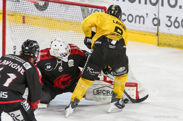 Photo hockey match Amiens  - Rouen le 18/03/2026