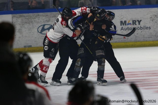 Photo hockey match Rouen - Amiens  le 21/03/2026