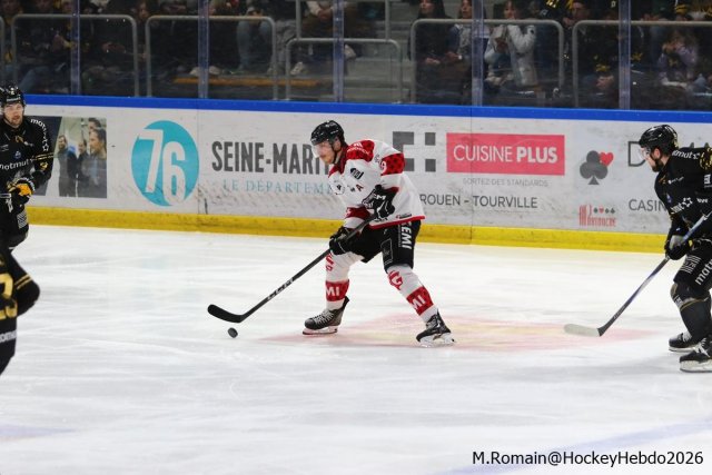Photo hockey match Rouen - Amiens  le 21/03/2026
