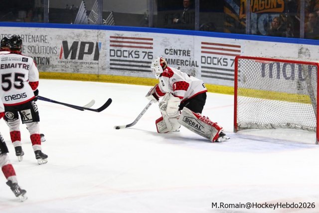 Photo hockey match Rouen - Amiens  le 21/03/2026