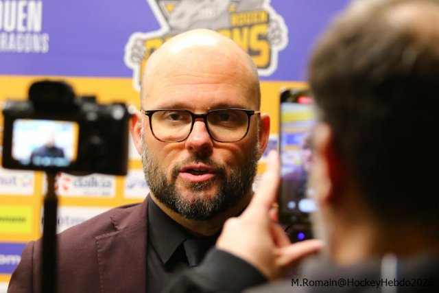 Photo hockey match Rouen - Amiens  le 21/03/2026
