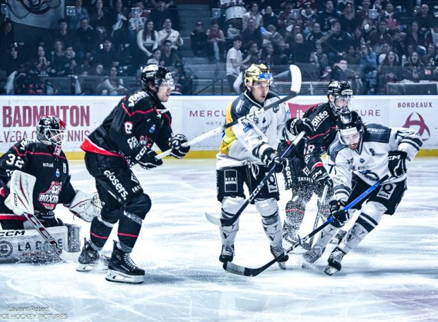 Photo hockey match Bordeaux - Marseille le 21/03/2026