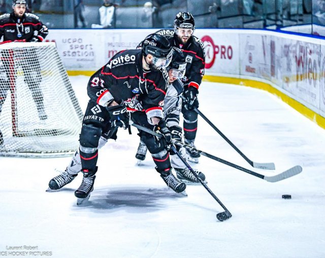 Photo hockey match Bordeaux - Marseille le 21/03/2026