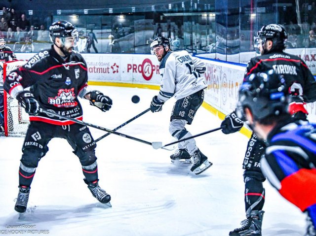 Photo hockey match Bordeaux - Marseille le 21/03/2026