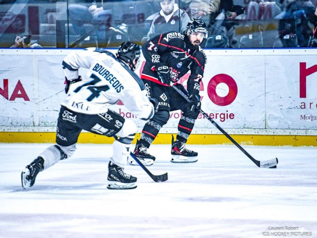 Photo hockey match Bordeaux - Marseille le 21/03/2026
