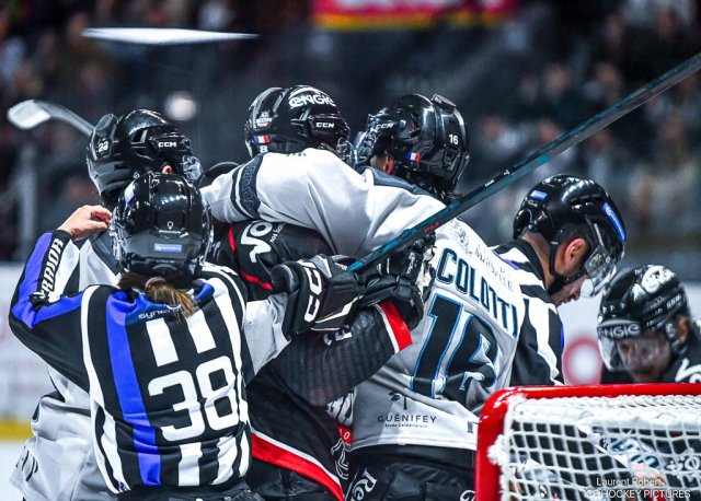 Photo hockey match Bordeaux - Marseille le 21/03/2026
