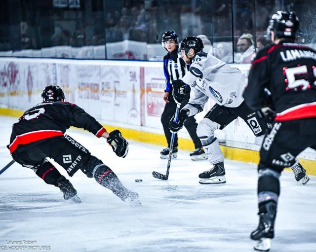 Photo hockey match Bordeaux - Marseille le 21/03/2026