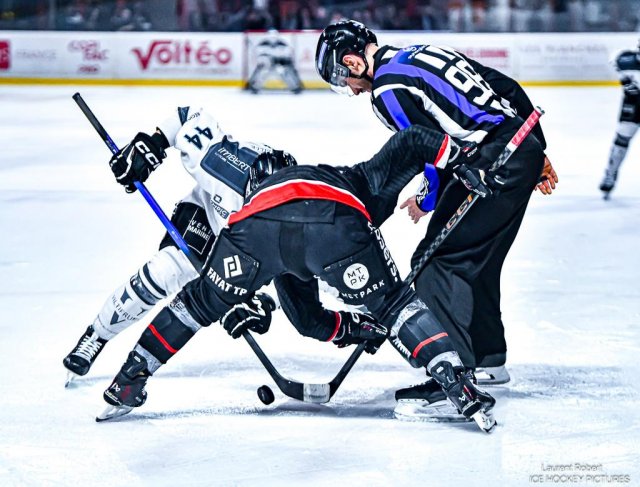 Photo hockey match Bordeaux - Marseille le 21/03/2026