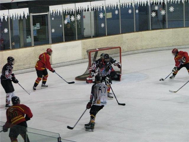 Photo hockey match Besançon - Mulhouse U20 le 05/12/2009