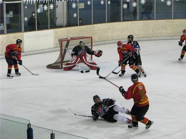 Photo hockey match Besançon - Mulhouse U20 le 05/12/2009