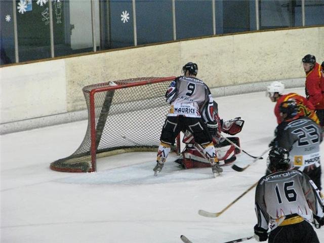 Photo hockey match Besançon - Mulhouse U20 le 05/12/2009