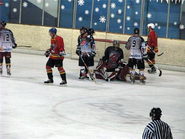 Photo hockey match Besançon - Mulhouse U20 le 05/12/2009