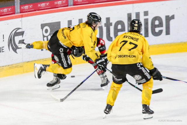 Photo hockey match Amiens  - Rouen le 23/03/2026