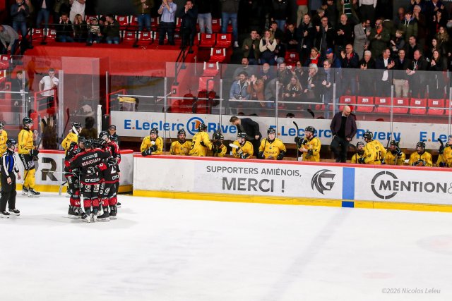 Photo hockey match Amiens  - Rouen le 23/03/2026