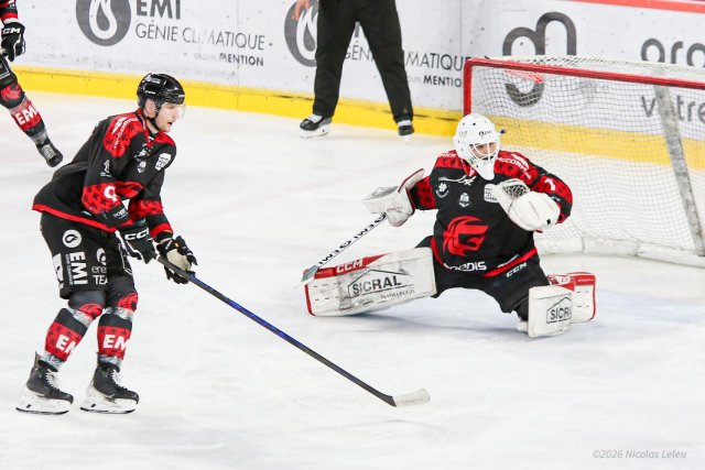 Photo hockey match Amiens  - Rouen le 23/03/2026