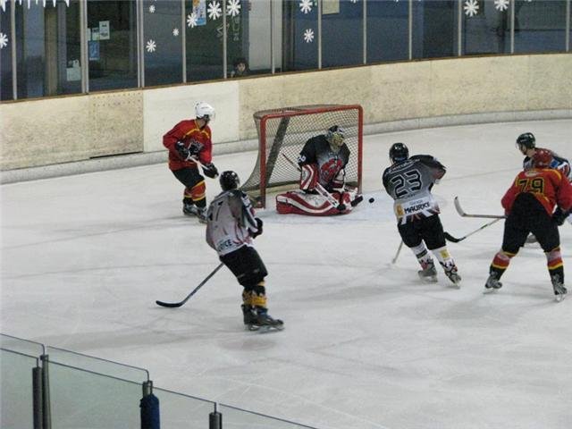 Photo hockey match Besançon - Mulhouse U20 le 05/12/2009