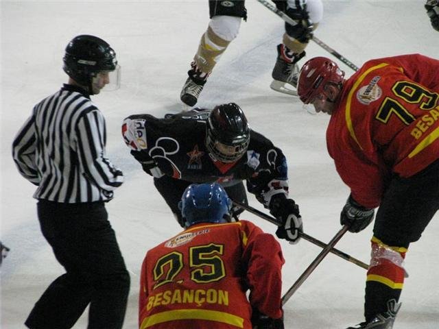 Photo hockey match Besançon - Mulhouse U20 le 05/12/2009