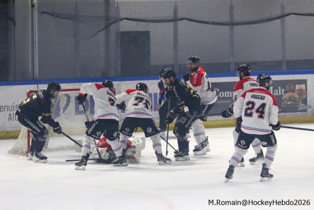 Photo hockey match Rouen - Bordeaux le 27/03/2026