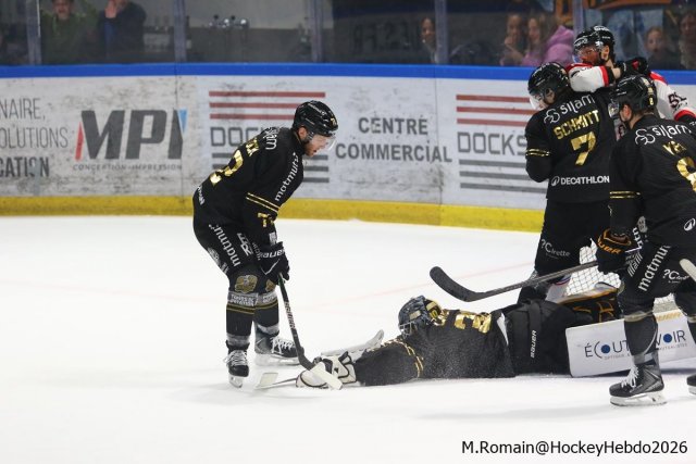 Photo hockey match Rouen - Bordeaux le 27/03/2026