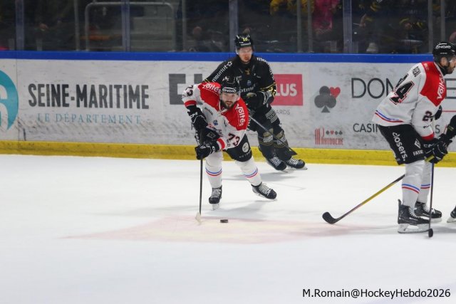 Photo hockey match Rouen - Bordeaux le 27/03/2026