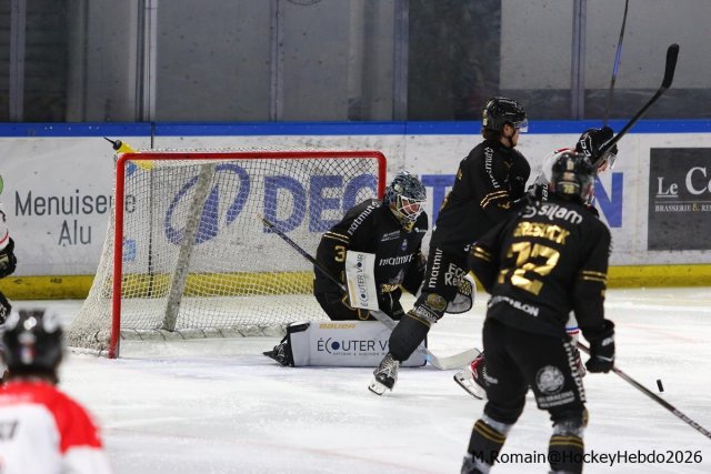 Photo hockey match Rouen - Bordeaux le 27/03/2026