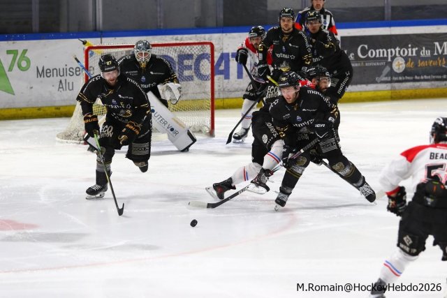Photo hockey match Rouen - Bordeaux le 27/03/2026