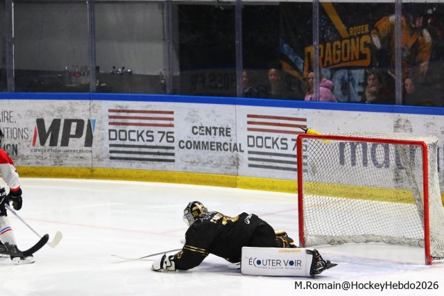 Photo hockey match Rouen - Bordeaux le 27/03/2026
