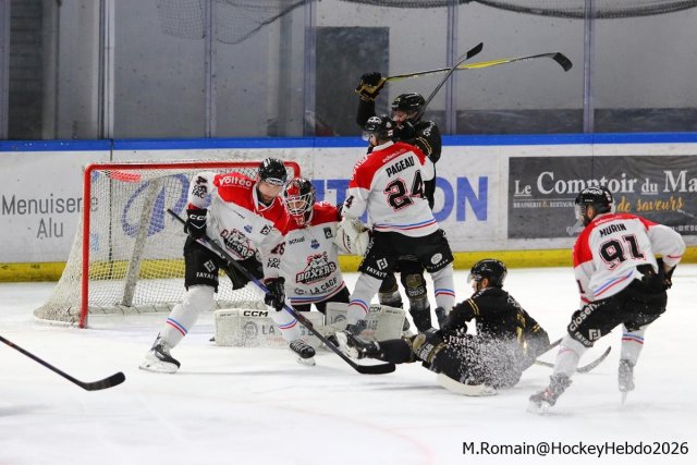 Photo hockey match Rouen - Bordeaux le 27/03/2026