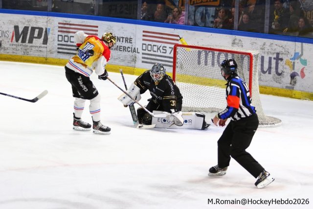 Photo hockey match Rouen - Bordeaux le 27/03/2026