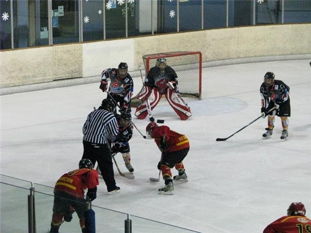 Photo hockey match Besançon - Mulhouse U20 le 05/12/2009