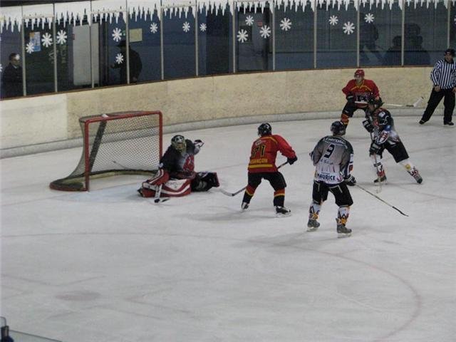 Photo hockey match Besançon - Mulhouse U20 le 05/12/2009