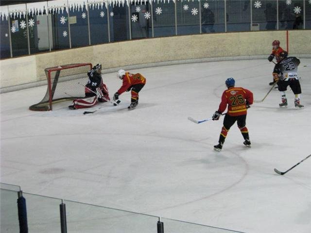 Photo hockey match Besançon - Mulhouse U20 le 05/12/2009