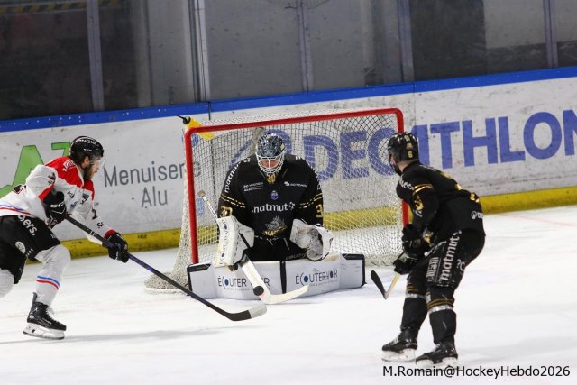 Photo hockey match Rouen - Bordeaux le 28/03/2026