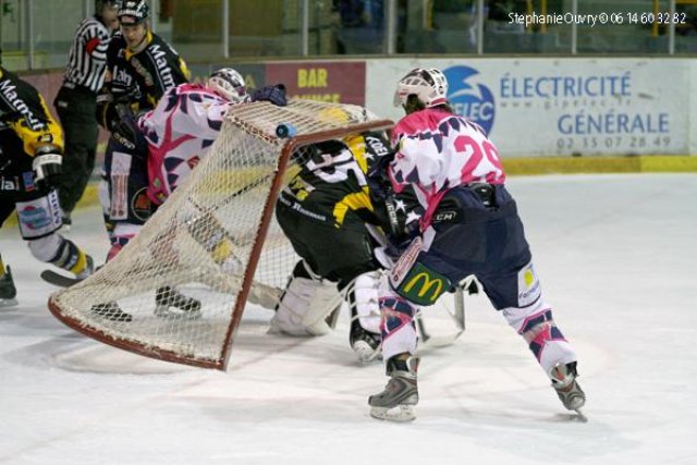 Photo hockey match Rouen - Epinal  le 04/12/2009