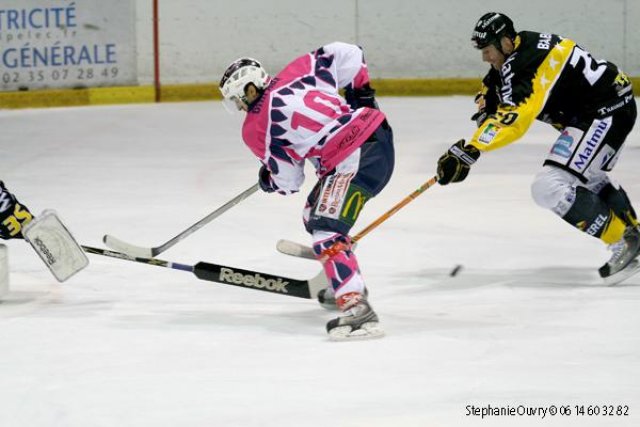 Photo hockey match Rouen - Epinal  le 04/12/2009