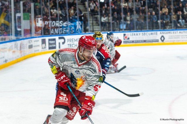 Photo hockey match Angers  - Grenoble  le 01/04/2026