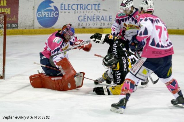 Photo hockey match Rouen - Epinal  le 04/12/2009