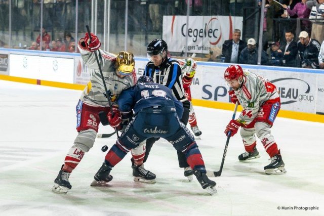 Photo hockey match Angers  - Grenoble  le 01/04/2026
