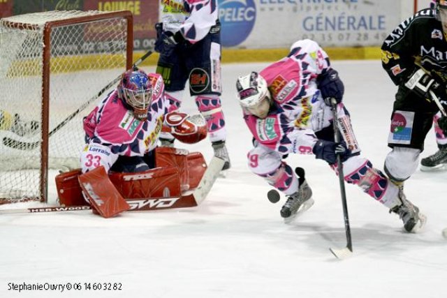 Photo hockey match Rouen - Epinal  le 04/12/2009