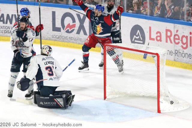 Photo hockey match Grenoble  - Angers  le 08/04/2026